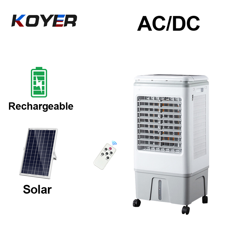 Újratölthető AC DC léghűtő ventilátor