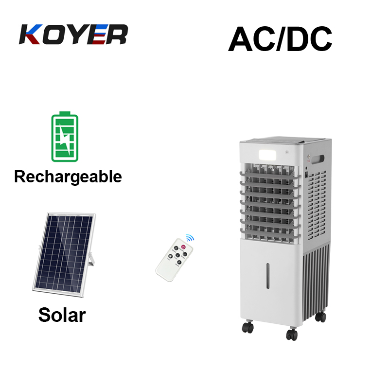 Kisméretű újratölthető léghűtő ventilátor