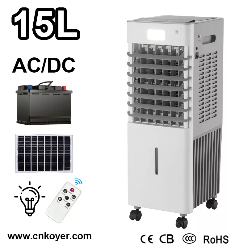 Kisméretű újratölthető léghűtő ventilátor